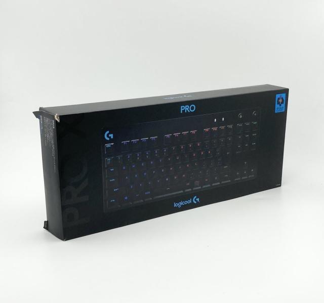 中古 Logicool G(ロジクール G) PRO ゲーミングキーボード テンキーレス GXスイッチ クリッキー 有線 G-PKB-002CK