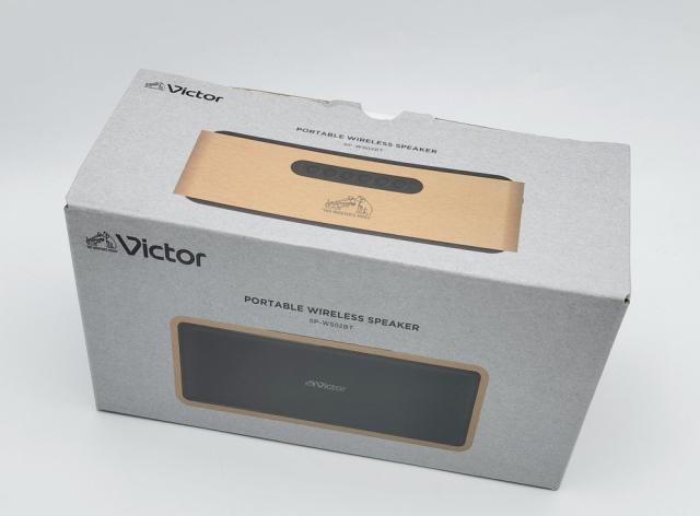 中古 JVCケンウッド Victor SP-WS02BT Bluetooth 金棒引き  携帯型 材木絵図面