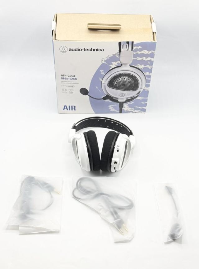 中古 オーディオテクニカ ATH-GDL3 WH ゲーミングヘッドセット ホワイト