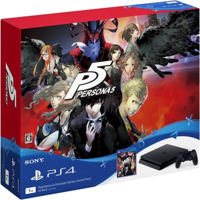 中古 PlayStation 4 Persona5 Starter Limited Pack(CUH-10012)