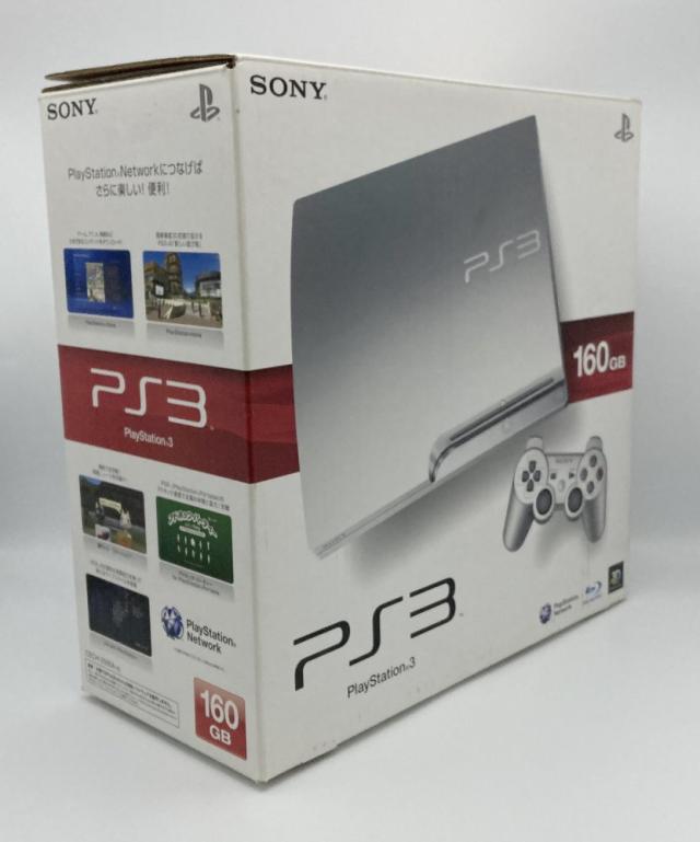 中古 PlayStation 3 (160GB) サテン・シルバー ( CECH-2500A SS