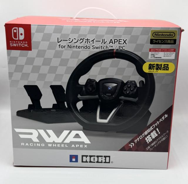 【中古 動作確認済】 レーシングホイール APEX for Nintendo Switch PC