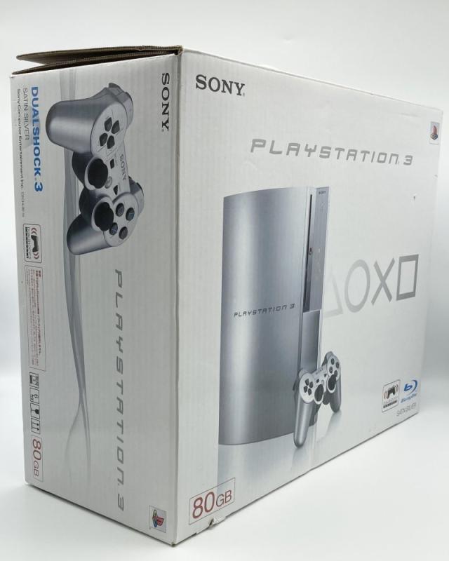 中古 PLAYSTATION 3(80GB) サテンシルバー