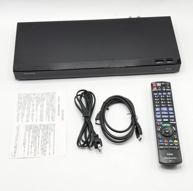 Panasonic DMR-BRW510 ブルーレイレコーダー 動作確認 中古 動作確認済