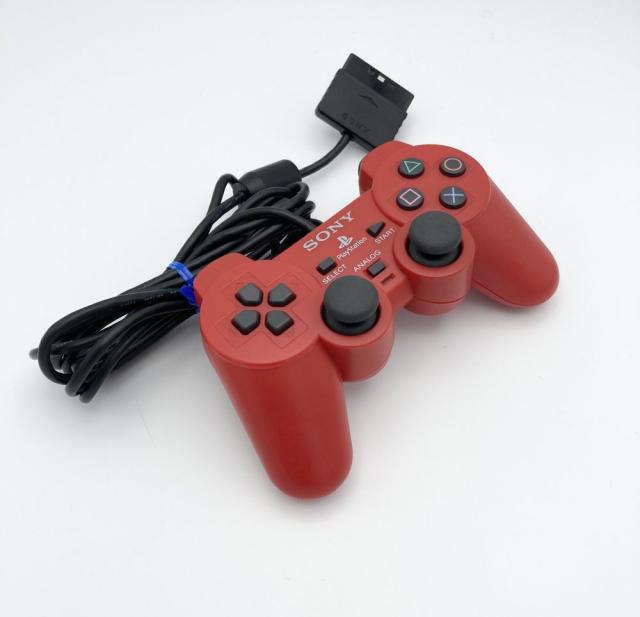 【中古 動作確認済】 PlayStation 2 シナバー・レッド (SCPH-90000CR)_2