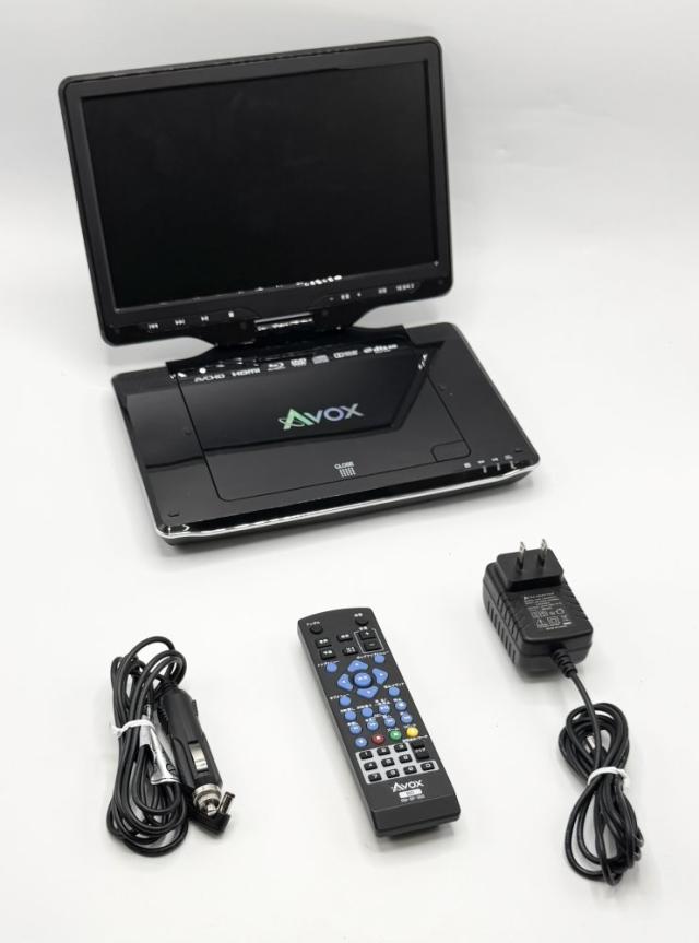 中古 動作確認済】 AVOX 10インチポータブルBDプレーヤー APBD-1080HK