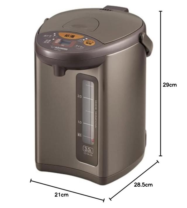 象印マホービン 電気ポット 3.0L メタリックブラウン CD-WU30-TM_1