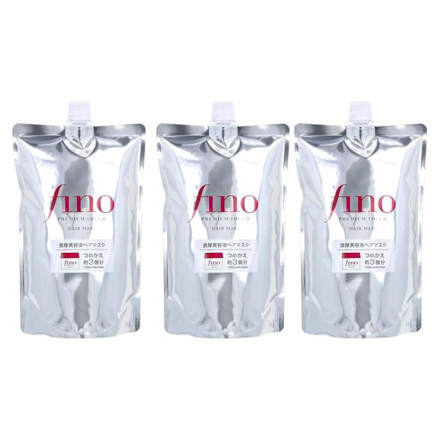 プレミアムタッチ ヘアトリートメント 濃厚美容液ヘアマスク つめかえ用 700g×3袋セット ファイントゥデイ フィーノ グレースフローラルの香り
