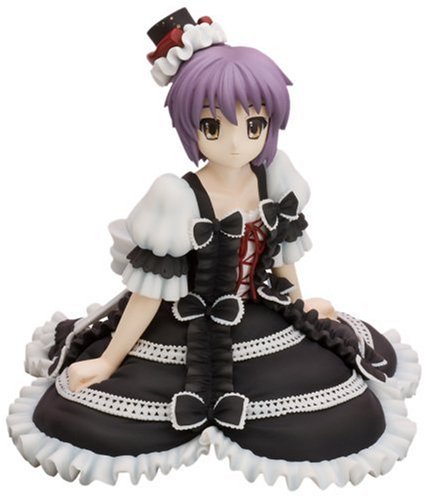 涼宮ハルヒの遣る瀬ない 長門有希 ゴスロリver. (1/7規模PVCペンキ塗り済み為し遂げる品)