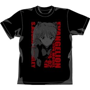 【新世紀エヴァンゲリオン】セカンドチルドレンTシャツ サイズ：L / BLACK
