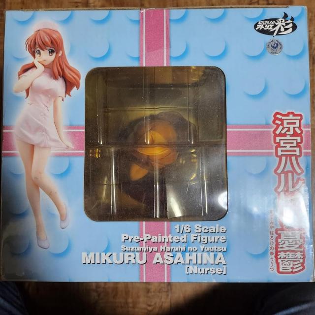 涼宮ハルヒの憂鬱 朝比奈みくる ナース服Ver. 通常版 ピンク (1/6スケールPVC塗装済み完成品)