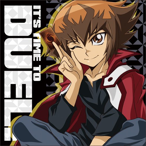 遊☆戯☆王デュエルモンスターズGX 遊城十代 クッションカバー