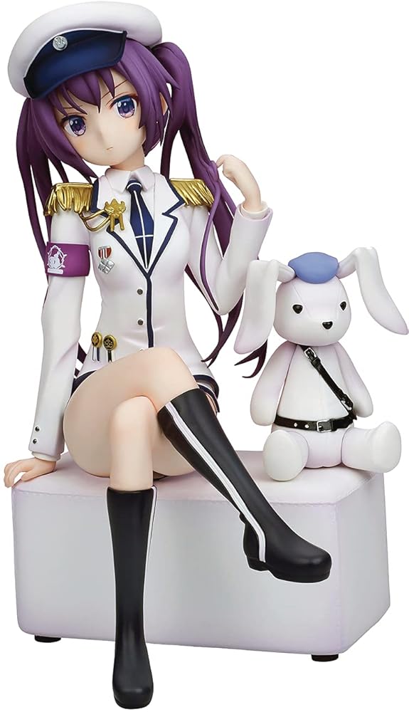 絵夢トイズ ご注文はうさぎですか? BLOOM リゼ 軍服ver. 1/7スケール PVC・ABS製 塗装済み 完成品 フィギュア