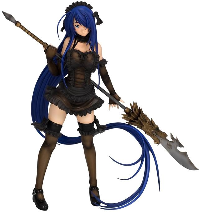 一騎当千XX 関羽雲長~メイド服ver.~ブラックカラー (1/7スケールPVC塗装済み完成品)