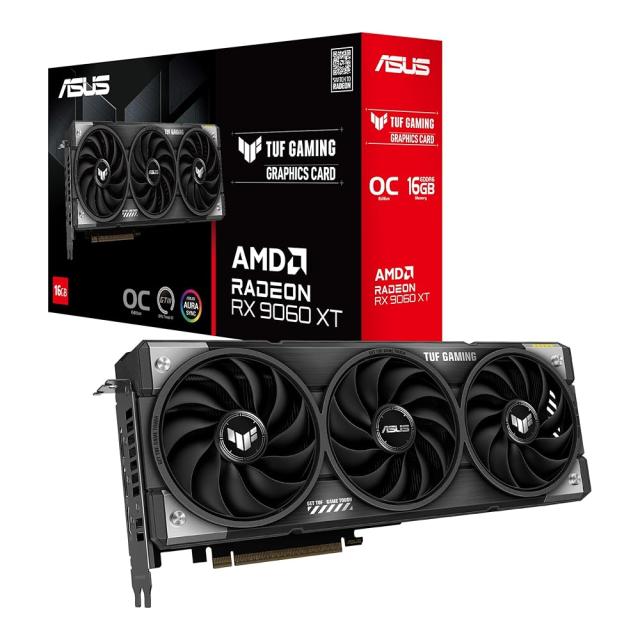 ASUS TUF Gaming Radeon RX 9060 XT 16GB GDDR6 OC Edition【公式通販】