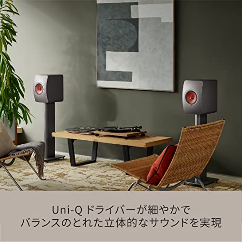 KEF LS50 Wireless II - HiFi ワイヤレススピーカー（グレー）| HDMI | Airplay 2 | Bluetooth | Spotify (grey)の通販は