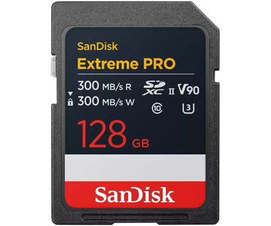 SDSDXDM-128G-JNJIP SDカード EXTREME PRO SDXC UHS-II 128GB クラス10 UHSスピードクラス3 V90 read/write