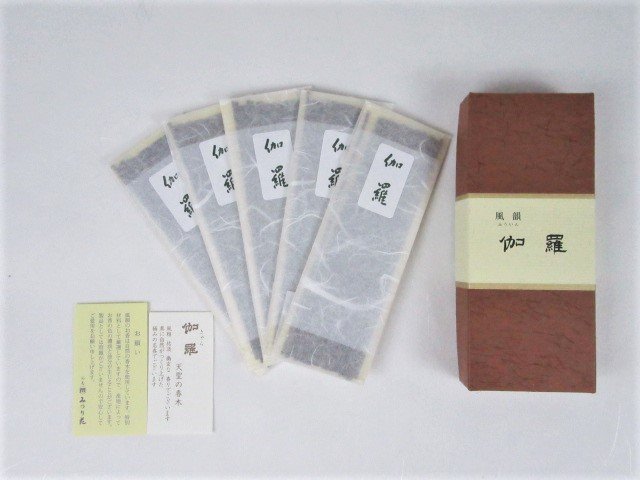 線香 「風韻(ふういん) 伽羅（きゃら)」 短寸徳用220本 40本入 日用品・文房具・手芸用品 みのり苑 お香 風韻 伽羅 短寸 220
