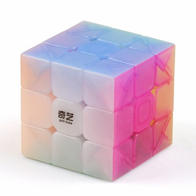 日本語説明書付き】【安心の保証付き】【正規輸入品】 QiYi Warrior W Jelly Cube Edition 3x3x3 ステッカーレス  パステル ルービッの通販はau PAY マーケット - Waku Waku Shop