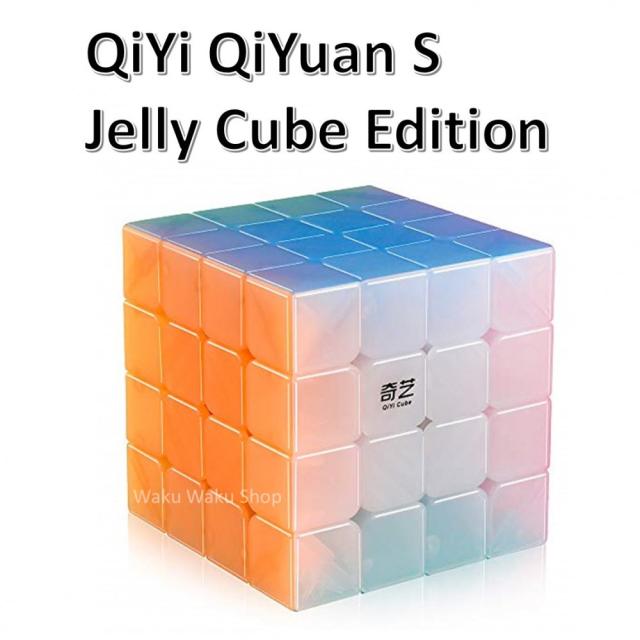【安心の保証付き】【正規輸入品】 QiYi QiYuan S Jelly Cube Edition 4x4x4キューブ チーユァン ジェリー
