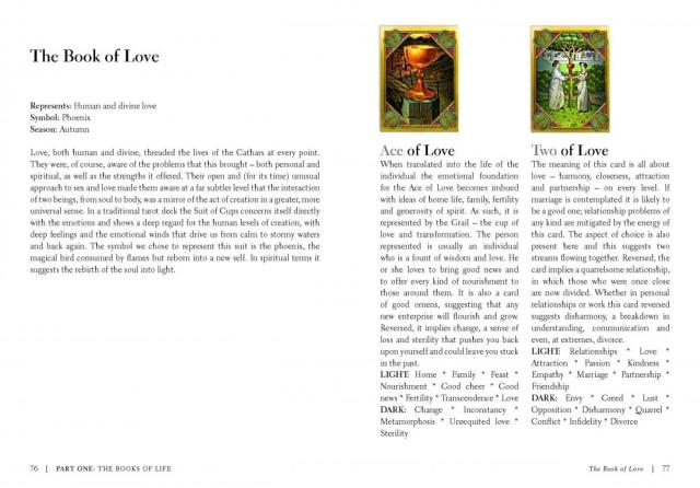 タロットカード Clarkson Potter 正規販売店 カタリ タロット The Cathar Tarot タロット 占いの通販は