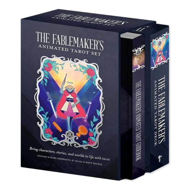 タロットカード USGS 正規販売店 フェイブルメーカーズ タロット ＆ ブックセット（特別版） 動く絵柄 The Fablemakers Tarot Deck & Book Set 占い
