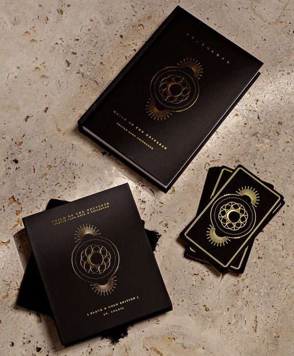 オラクルカード ST SOLEIL 正規販売店 チャイルド オブ ザ ユニバース（ゴールド） Child Of The Universe Gold Editionの通販は