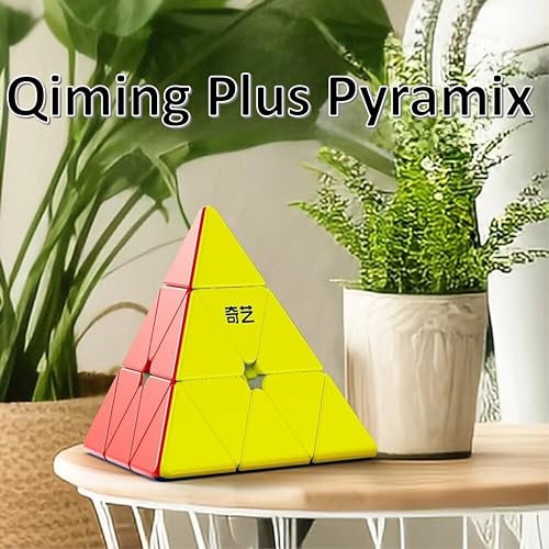 正規販売店 安心の保証付き Qiming Plus Pyraminx ピラミンクス ビックサイズ 27.5cm 磁石なしの通販は 5,290円