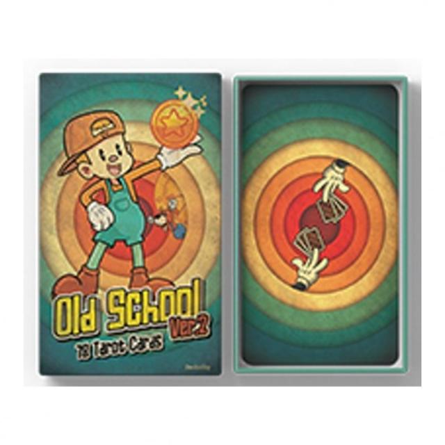 タロットカード Deckstiny 正規販売店 オールドスクール タロット（バージョン2） Old School Tarot ver.2 レトロ タロット 占いの通販は