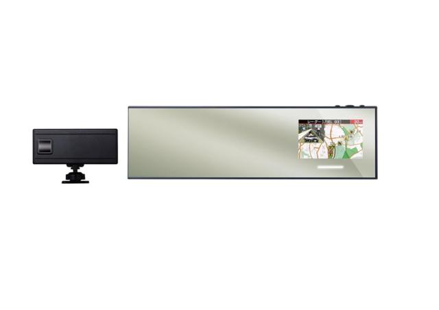 【セルスター】 JMA520/401対応 ー AR-525MW ミラー型  OBDII対応 3.2インチ GPSデータ更新無料 対応のドライブレコーダーと相互通信可能  CELLSTAR