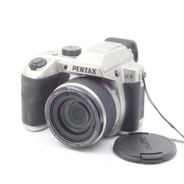 美品 Pentax X 5 クラシックシルバー 1 600万画素 超広角 超望遠ズームレンズ 単3型電池仕様 デュアル手ぶれ補正 高速連写 X 5 Classic Sの通販はau Pay マーケット Sorea