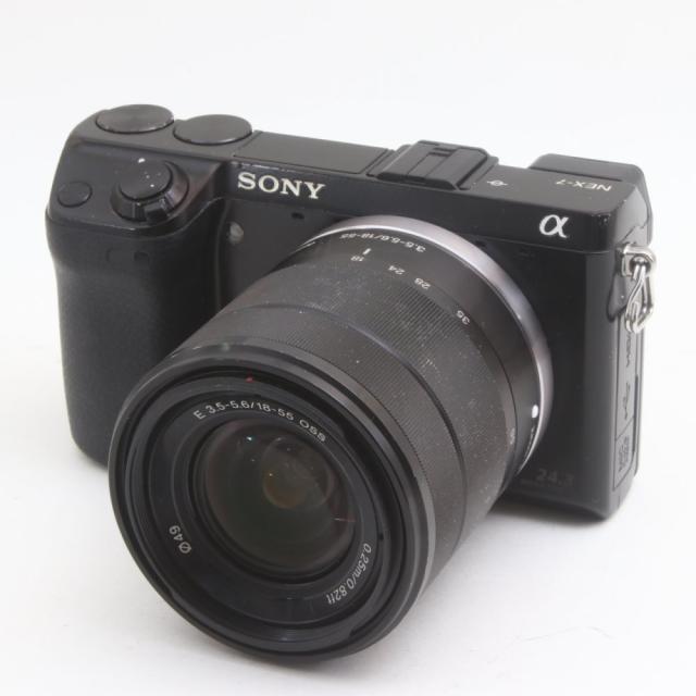 ソニー Sony ミラーレス一眼 A Nex 7 ズームレンズキット E18 55mm F3 5 5 6 Oss付属 専用ブラックモデル Nex 7kの通販はau Pay マーケット Sorea