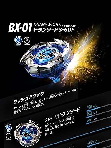 2種セット／ BEYBLADE X ベイブレードX BX-26 ブースター ユニコーンスティング 5-60GP ＋ BX-01 スターター ドランソード  3-60Fの通販はau PAY マーケット - イエステムオンラインストア | au PAY マーケット－通販サイト