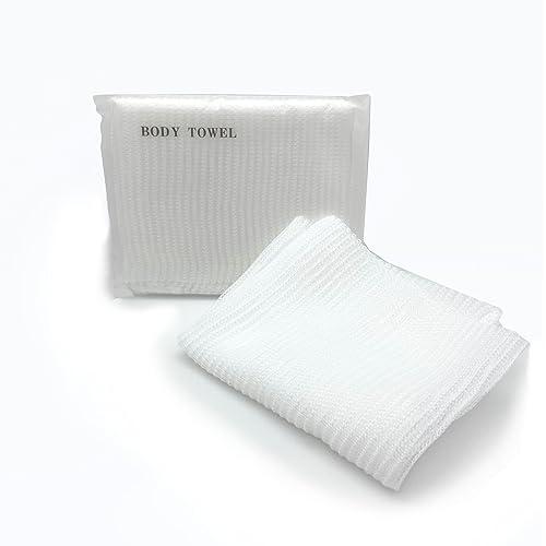 エコテックス ボディタオル 個包装 業務用 使い捨て ホテルアメニティ 個包装 浴用タオル (ボディタオル(大)：500個)の通販は