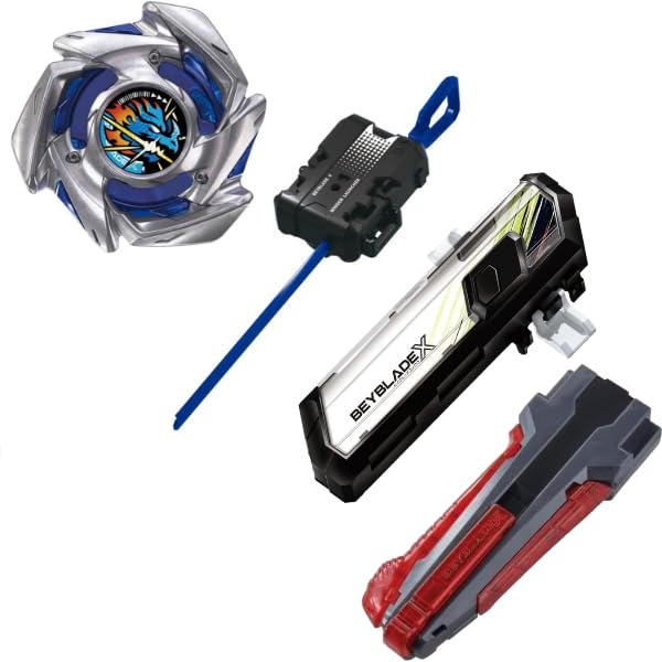 [3種セット] タカラトミー ベイブレード X BX-49 スターター ドランストライク4-50FF + BX-41 ラバーカスタムグリップ ガンメタVer. + BX-09 ベイバトルパス 11,544円