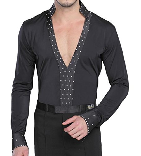 社交ダンス メンズ シャツ レオタード ステージ衣装 ラテンシャツの通販はau Pay マーケット Alune アルネ