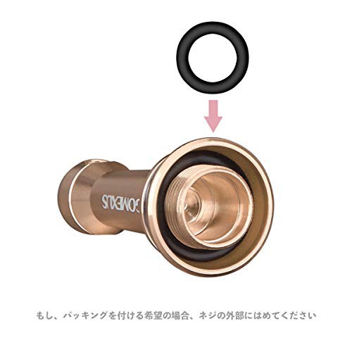 ゴメクサス Gomexus リール スタンド 42mm ゴールド の通販はau Pay マーケット プラネットアース