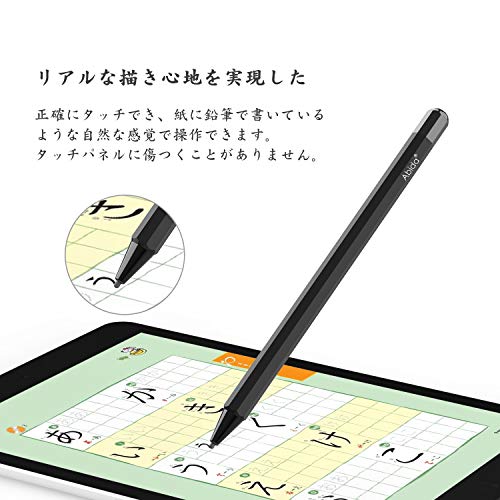 Abida タッチペン 極細 Ipad Iphone 用 スタイラスペン タブレット スマートフォン 漆黒 の通販はau Pay マーケット プラネットアース