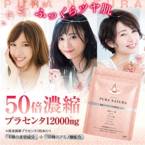 管理栄養士監修 50倍濃縮 プラセンタ 100mg 日 ヒアルロン酸 コラーゲン セラミド ｌ シスチン 大豆イソフラボン ビタミンｃ 19種 30日の通販はau Pay マーケット プラネットアース