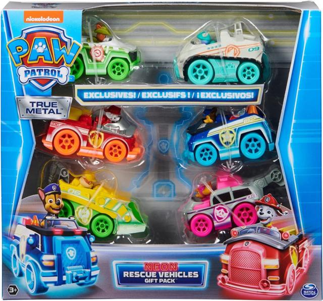 パウパトロール おもちゃ ミニカー ダイキャストビークルギフトセット 