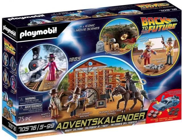 プレイモービル バック・トゥ・ザ・フューチャー 3 アドベント・カレンダー 最新版 アドベントカレンダー 70576 おもちゃ 子ども Back to the Future 輸入品_1