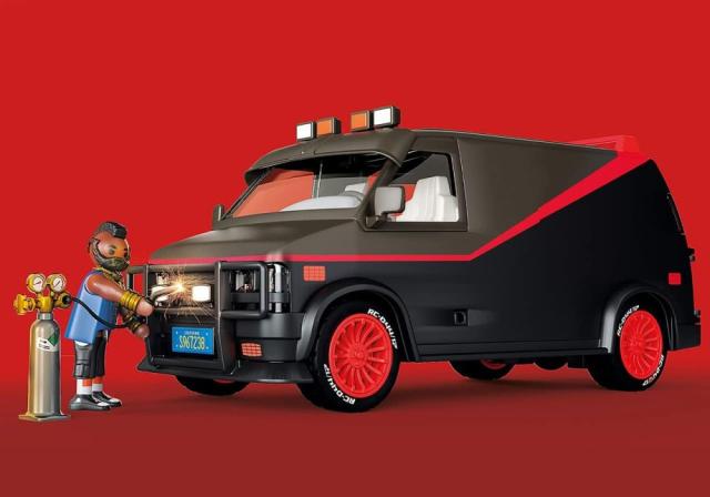 Playmobil プレイモービル 特攻野郎Aチーム Aチームのバン 70750 輸入品_4