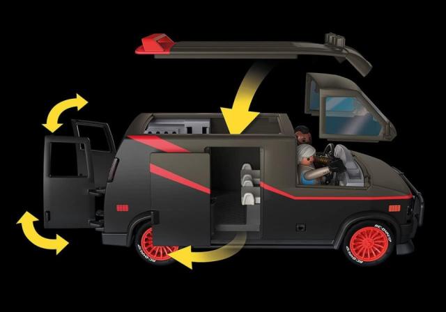 Playmobil プレイモービル 特攻野郎Aチーム Aチームのバン 70750 輸入品_2