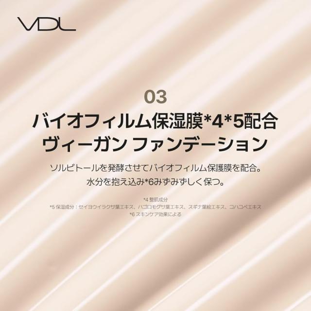 3本セット VDL (ブイディーエル) カバーステイン パーフェクティング ファンデーション V01 ライトオークル 17号 SPF35 PA++ ファンデ リキッド A5_3