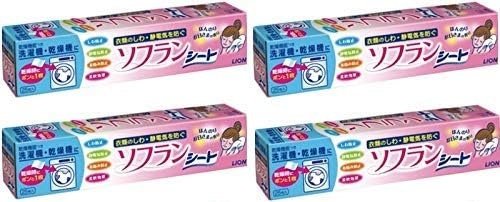 4個セット 乾燥機用ソフラン シートタイプ柔軟剤 25枚×4個 2F-MERU