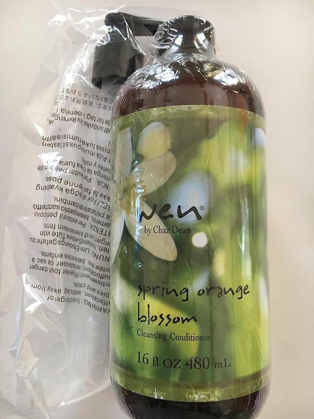 ウェン クレンジング コンディショナー オレンジブロッサム ポンプ付き 480ml O1