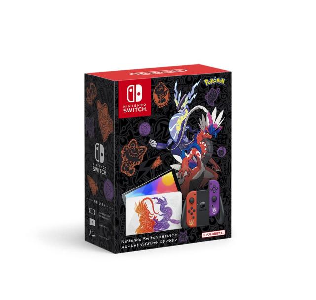 NintendoSwitch有機ELモデルスカーレット・バイオレットエディション 