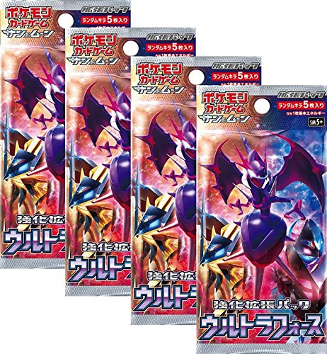 4パックセット】ポケモンカードゲーム サン&ムーン 強化拡張パック 