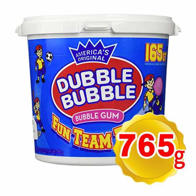 ダブルバブル バブルガムバケツ 765g 165粒入り 輸入菓子 ガム メジャーリーガー愛用のガム バルブガムの定番の通販はau Pay マーケット 食と暮らしを楽しく リフココ