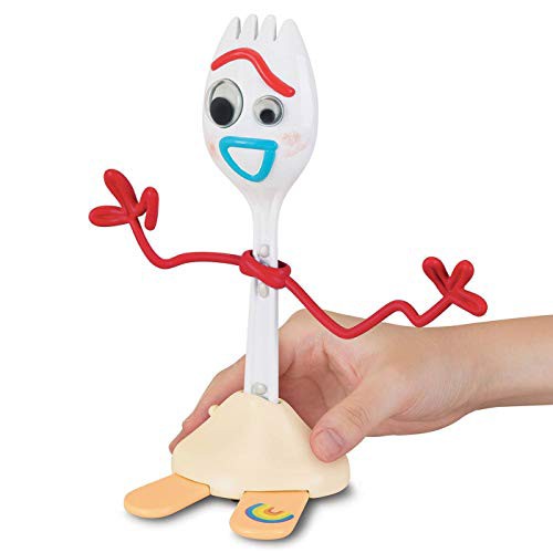 ディズニー ピクサー トイストーリー４ フォーキー 英語版 おしゃべりフィギュア Forky Free Wheeling Talking Action Figure の通販はau Pay マーケット Romo Shop